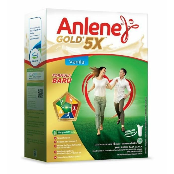 Gambar Susu Anlene Gold 5X / Plus 650G Rasa Cokelat, Vanila, Original High - Coklat 650g dari Milkshoop undefined 4 Tokopedia