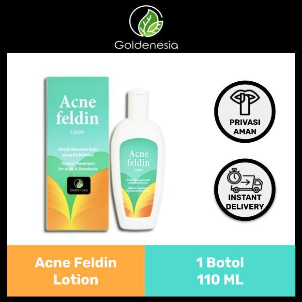 Gambar Acne Feldin Lotion - Lotion Perawatan Kulit Berjerawat dari Goldenesia undefined Tokopedia