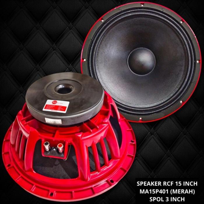 Gambar Speaker RCF 15 Inch MA15P401 / Komponen 15" MA 15P401 Red dari NONSTOP AUDIO TOKOPEDIA undefined Tokopedia