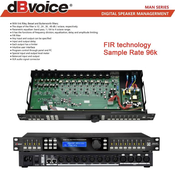 Gambar Management dB Voice MAN 48 FIR Original DLMS dbvoice MAN48 FIR 96Khz dari Bluestar Elektronik undefined Tokopedia