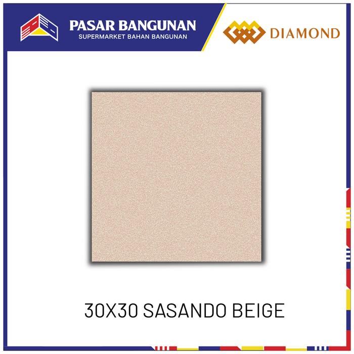 Gambar Keramik DIAMOND Sasando  30x30 KW 1 Keramik Lantai - Beige dari Pasar Bangunan Bekasi Official undefined Tokopedia