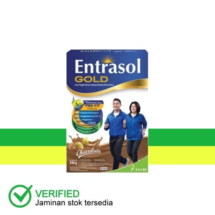 Gambar Susu Entrasol Gold Susu Bubuk Nutrisi Dewasa Chocolate 340 G High dari Milkshoop undefined Tokopedia