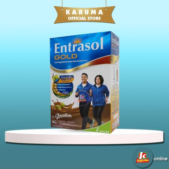 Gambar Susu Susu Entrasol Gold 600Gr Rasa Vanila Dan Cokelat High Quality - Cokelat dari Milkshoop undefined 4 Tokopedia