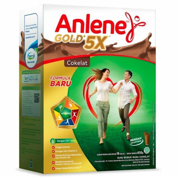 Gambar Susu Anlene Gold Plus Susu Bubuk Coklat | Vanila 650G High Quality - Vanila dari Milkshoop undefined Tokopedia