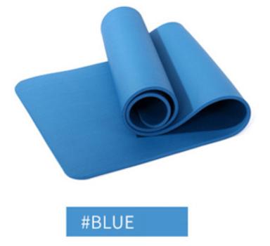 Gambar BONBOX Matras Olahraga Yoga Mat Matras Ketebalan 0,8cm BMT30501 - Blue 0,8cm dari Bonbox Home Living undefined Tokopedia