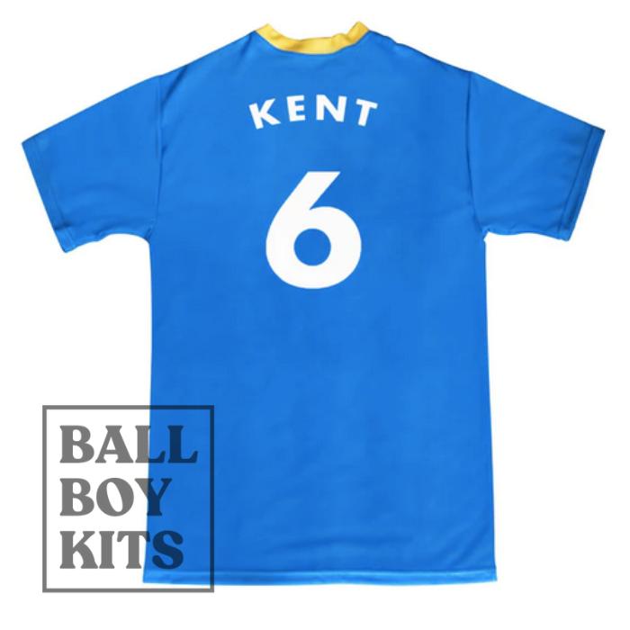 Gambar Official Ted Lasso AFC Richmond Home Kit - #6 KENT, M dari Ball Boy Kits Store undefined Tokopedia