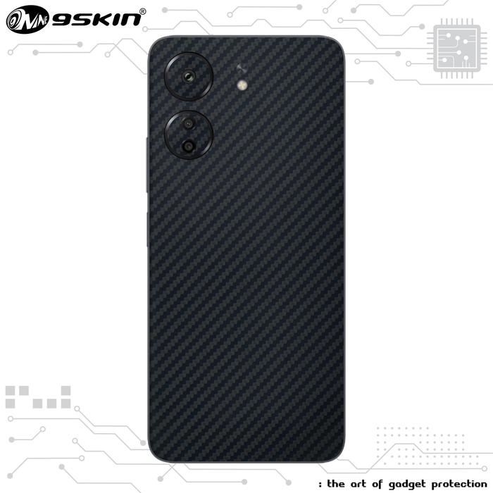 Gambar 9Skin - Xiaomi Redmi 13C Skin Protector 3M Carbon Textures - Black Carbon, Back Only dari 9SKIN Premium undefined Tokopedia
