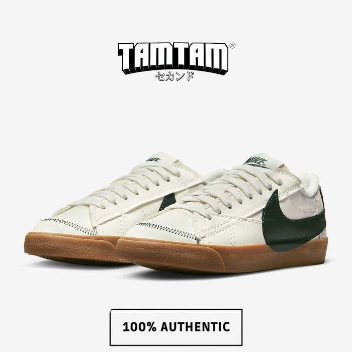 Nike Blazer Low 77 Jumbo White Black Gum 100% Original 42 di  Tokopedia