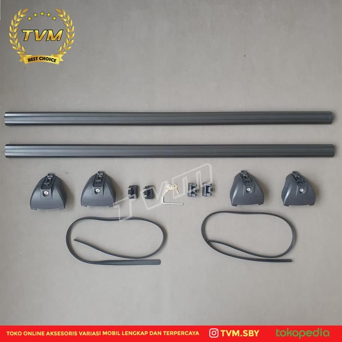 Gambar PAKET PASANG SET Roof Rack dan Cross bar untuk semua mobil - RAK TRD dari Toko Variasi Mobil Sby undefined 4 Tokopedia