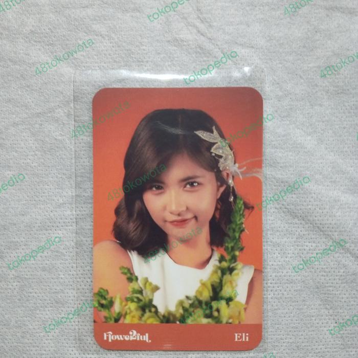 Gambar PhotoCard Flowe12ful Eli official dari 48tokowota undefined Tokopedia