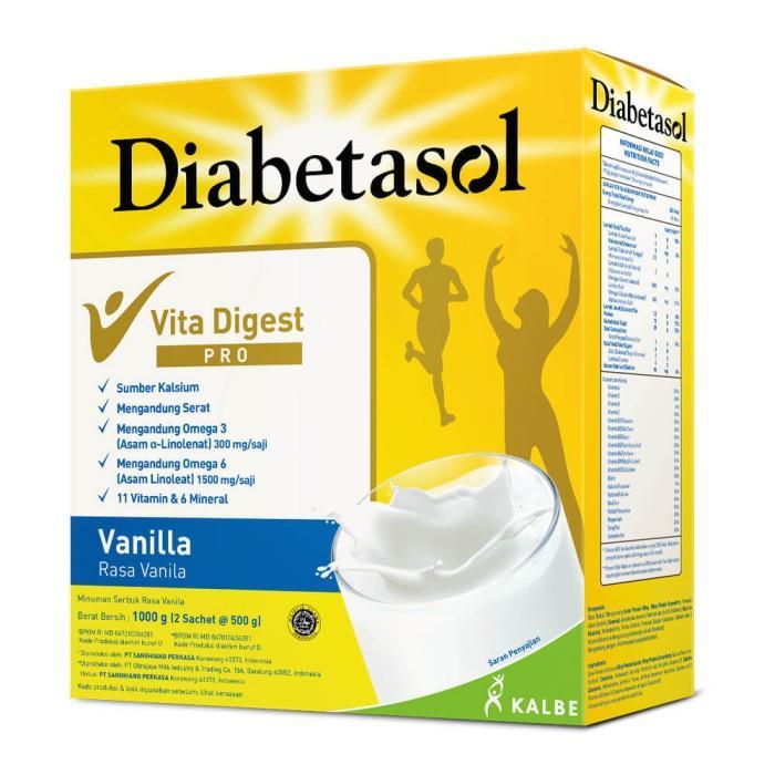 Gambar Susu Diabetasol 1000Gr Vanila/ Coklat/ Toko Makmur Pondok Jati High - VANILA 1000GR dari Milkshoop undefined 3 Tokopedia