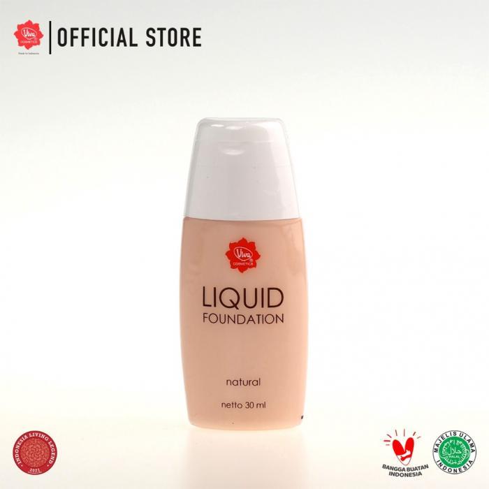 Gambar VIVA Liquid Foundation 30ml - Kuning Langsat dari Everytimeshop7 undefined 3 Tokopedia