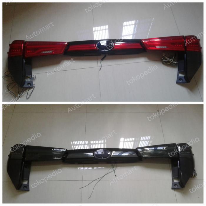 Gambar STOPLAMP INNOVA REBORN YZ V2 LED LAMPU BELAKANG MODE WELCOME LIGHT WARNA RED SMOKE DAN BLACK SMOKE Plug And Play - RED SMOKE, TANPA TRUNKLID dari Automart Variasi Mobil undefined Tokopedia