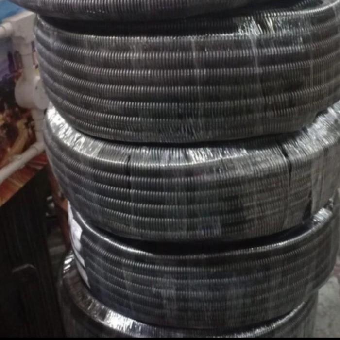 Gambar FLEKSIBEL KABEL 20MM POLOS FLEKSIBEL LISTRIK PIPA FLEKSIBEL - Hitam dari zero elektrik undefined Tokopedia