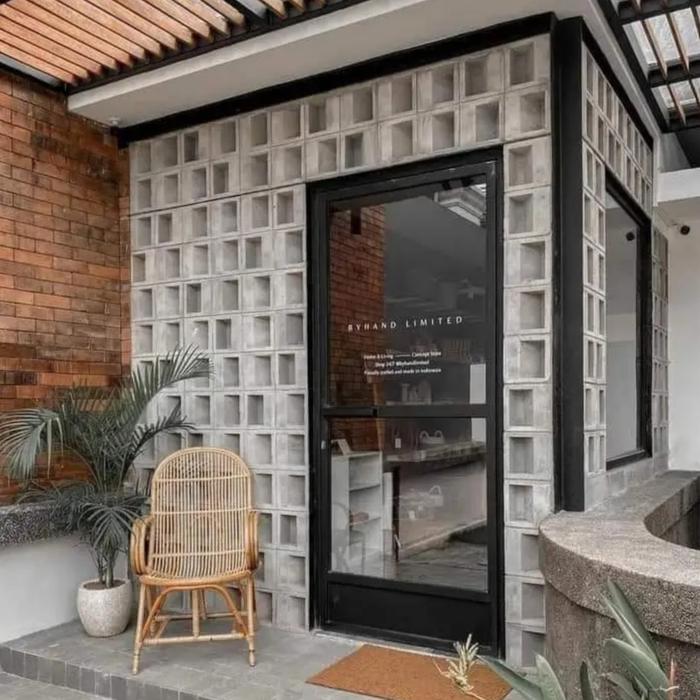 Jual Roster beton jalusi mini /Roster beton minimalis /loster beton abu ...