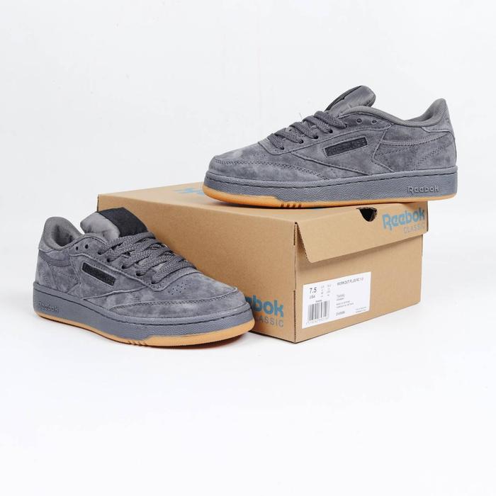 Sepatu Reebok Club C 85 URC Dark Grey Gum 39