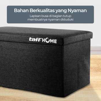 Gambar Storage Box Sofa Multifungsi Material kuat dan kokoh DOTATAMI stool sofa Furniture Aesthetic Korean Penyimpanan Anak dan Dewasa - Hitam, 50x30x30cm dari HagiAtHome undefined Tokopedia