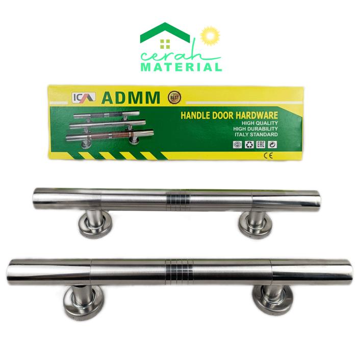 Gambar Handle Pintu Dorong ADMM Suling Dop Chrome 33 cm Handle Door Hardware Kuat Awet Elegan Berkualitas dari Cerah Material undefined Tokopedia