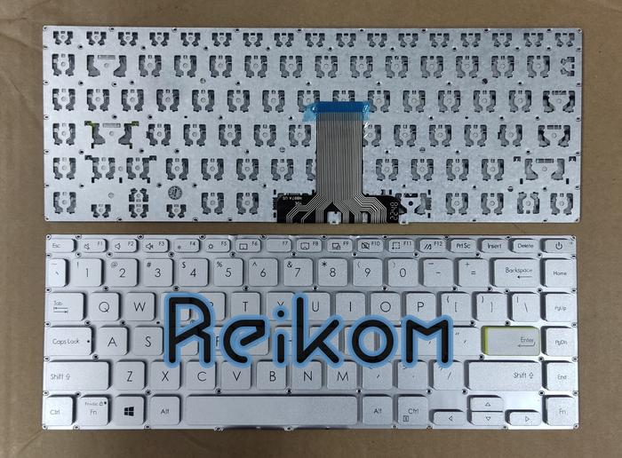 Gambar Keyboard untuk Asus tipe Vivobook 14 A413 A413da A413ep A413f A413fa A413j A413jp K413 K413e K413ea K413eq K413f K413fa K413fq M413 M413da M413ia M413ua X413 X413ea X413fa X413ja - Silver polos dari Reikom undefined Tokopedia
