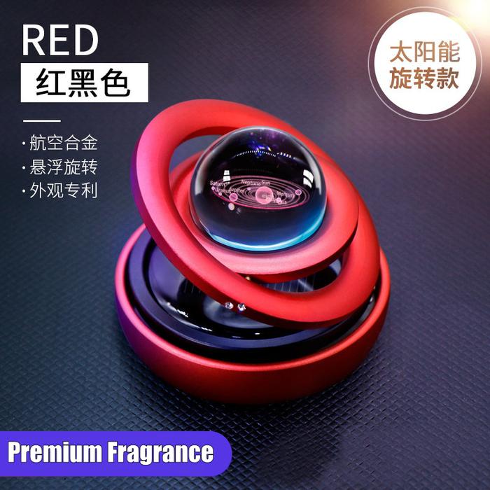 Gambar Parfum Premium Pajangan Mobil Bola Crystal Double Ring Berputar Auto - Merah, Cologne dari Weimakmur undefined Tokopedia