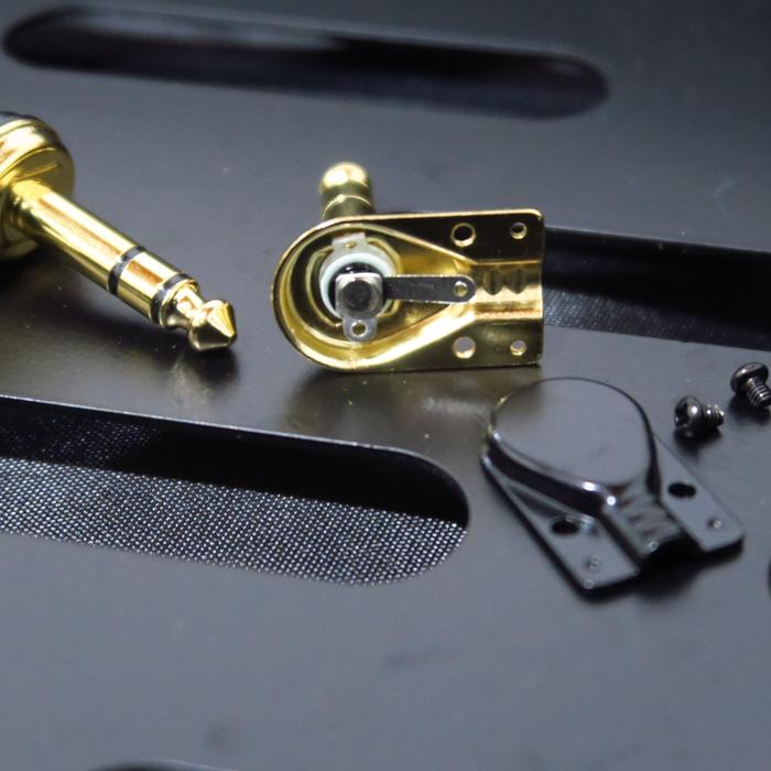 Gambar Right Angle Pancake Plug Black - Pancake Stereo dari Toko EFFE undefined Tokopedia