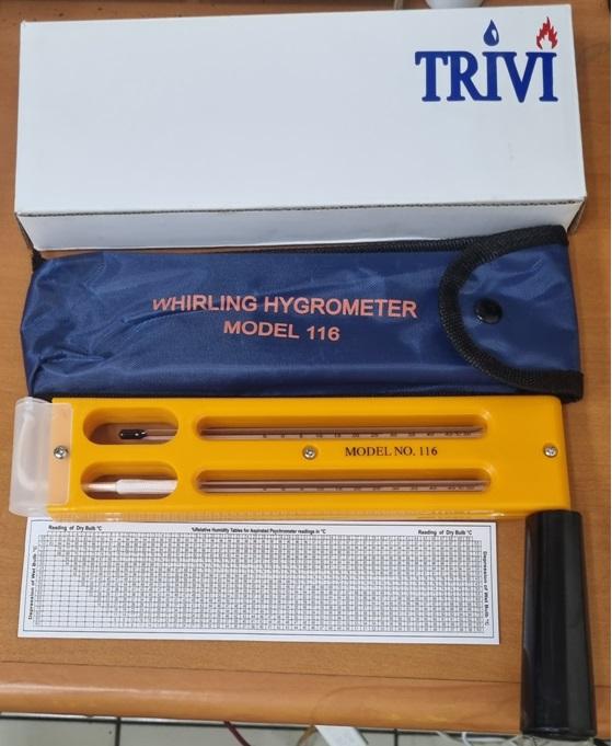 Gambar elcometer whirling hygrometer thermometer sling psychrometer,suhu triv - trivi A dari trivi teknik undefined Tokopedia