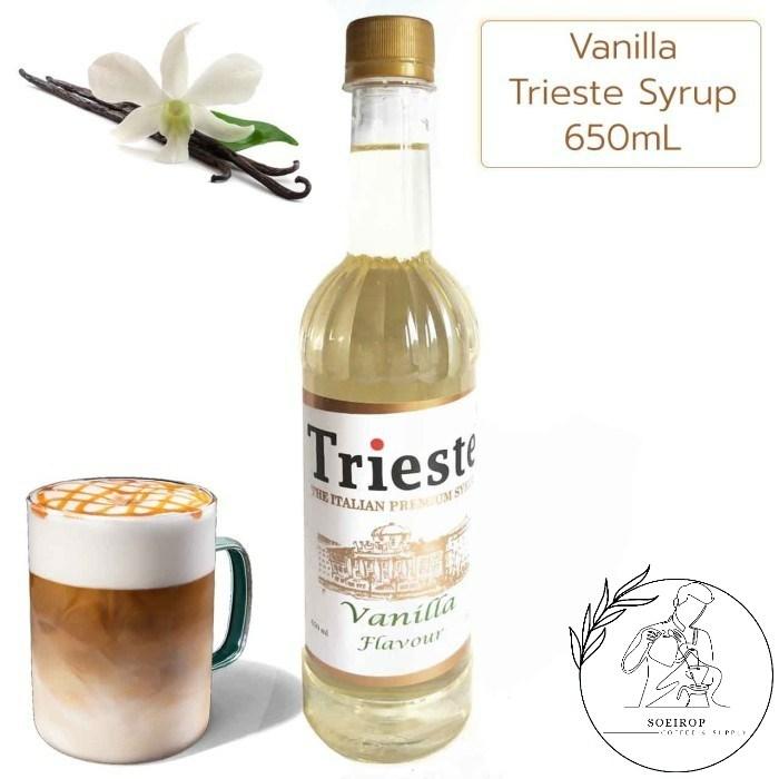 Gambar 650mL Vanilla Trieste Syrup Sirup Kopi Coffee - Vanila dari Rumah Sirup undefined Tokopedia
