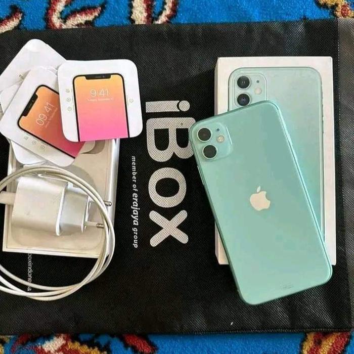 Gambar iphone 11 128gb ex ibox fullset original dari Woodlash Beauty undefined Tokopedia