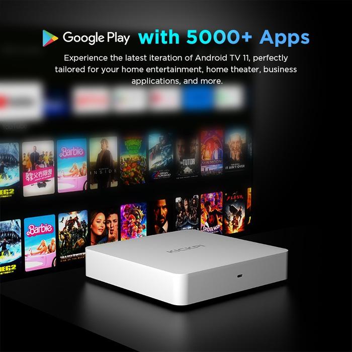 Jual Google Tv Box Android 4k Kickpi Kp1 2/32gb Amlogic S905y4 Android ...