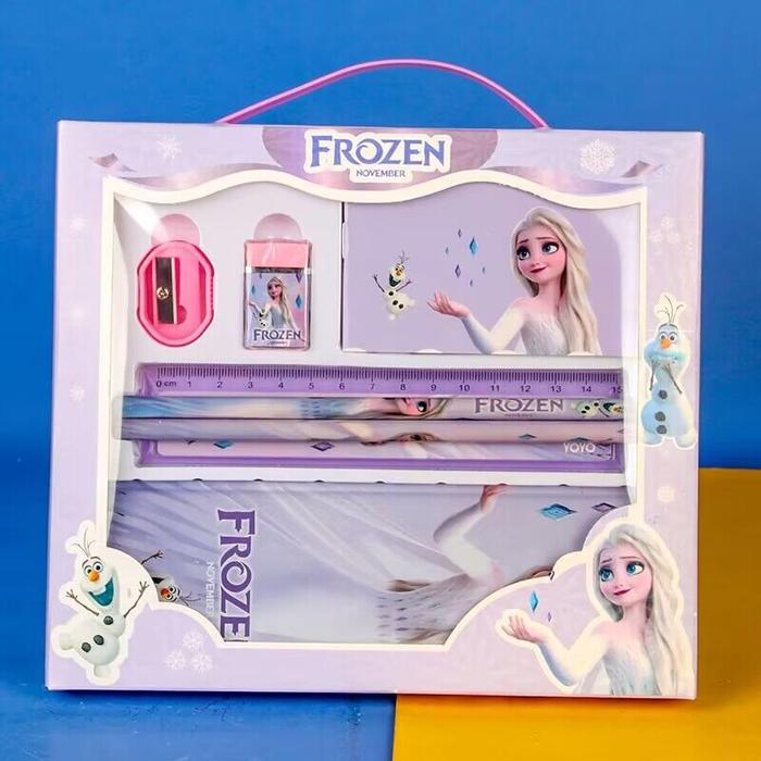Gambar SET ATK GIFT BOX KIDS ANAK MOTIF ANIMAL BEAR OCEAN BUNNY RABBIT P15 - FROZEN dari KIDSPARKLE undefined Tokopedia
