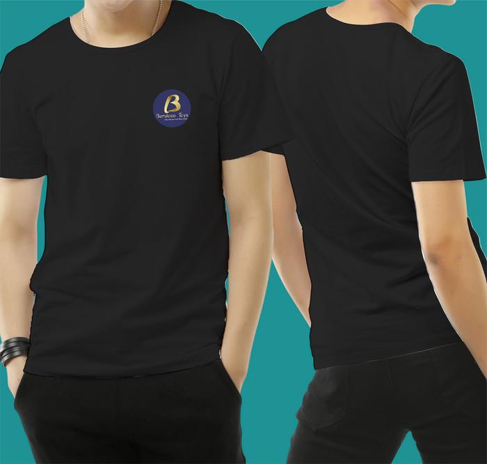 Gambar Kaos Custom Sablon Kata-kata & Gambar | Depan - Belakang | Logo - A3 - Logo 1 sisi, S dari ZS.clo undefined Tokopedia