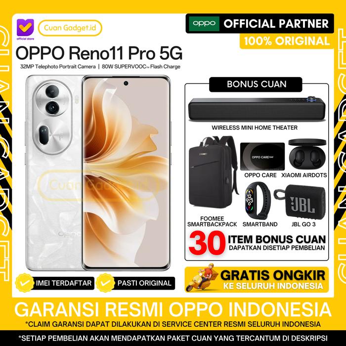Promo OPPO RENO 11 PRO 5G 12/512 OPPO RENO11 PRO 5G 12/512 GARANSI