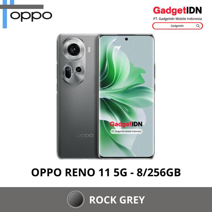 Gambar OPPO RENO 11 5G 8/256GB ( +8GB EXTENDED RAM ) GARANSI RESMI OPPO - 8/256GB - GREY, FREE 30 BONUS dari GadgetIDN undefined Tokopedia