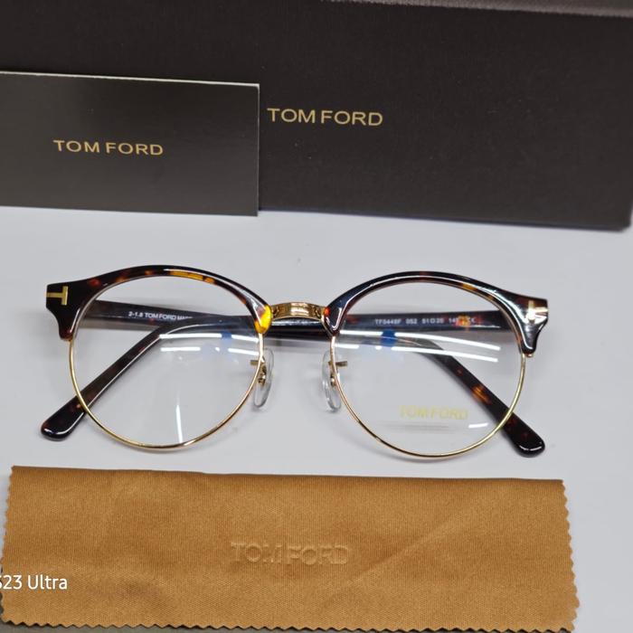 Gambar Frame Kacamata Pria Tomford TF 5448F Lensa Antiradiasi Photocromic - Leopard, Lensa Blucromic dari OPTIK SEJAHTERA undefined Tokopedia