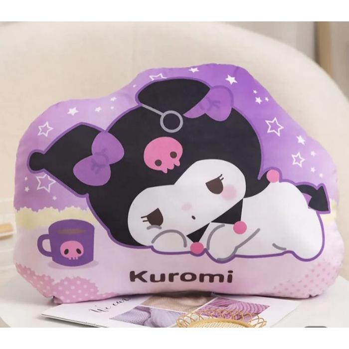 Gambar Boneka Bantal Karakter Sanrio Printing My Melody Kuromi Berlabel SNI - KUROMI dari Viralshop90 undefined Tokopedia
