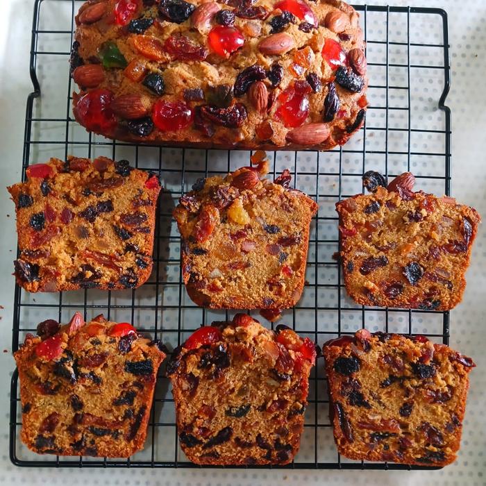 Gambar english fruit cake rhum - biasa dari sunday kitchen undefined Tokopedia