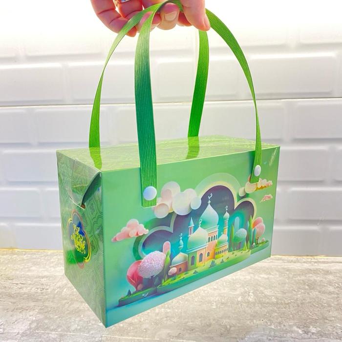 Gambar 6PCS KOTAK TOPLES 600ML LEBARAN / BOX HAMPERS LEBARAN / PARCEL - HIJAU 29 dari Grosirplastikmeta undefined Tokopedia