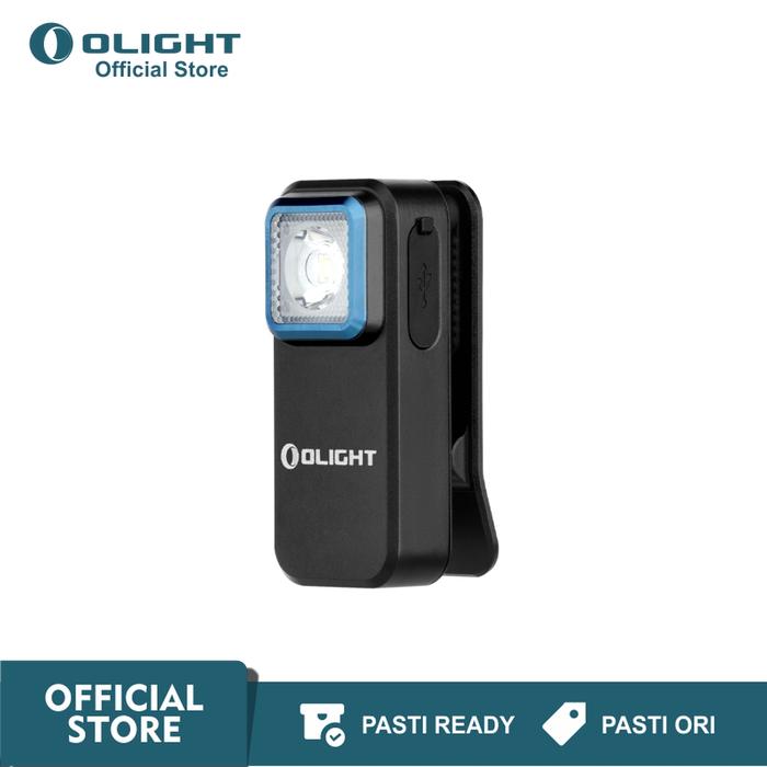 Gambar Senter Mini Olight Oclip Rechargeable Flashlight LED 300 Lumens - Black dari Olight Indonesia undefined Tokopedia