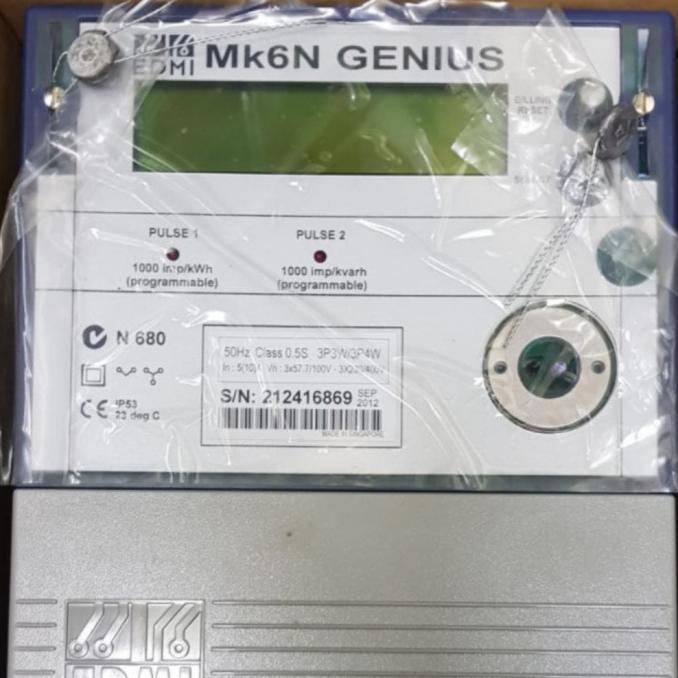 Gambar Kwh Meter Digital / Merk Edmi / Mk6N Genius 3 Fasa - tanpa tera dari SIGMA SURPLUS undefined Tokopedia