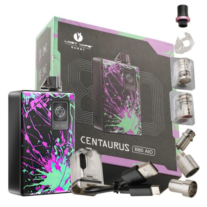Gambar POD CENTAURUS B80 AIO BY Lost Vape - GUSH BLACK dari One Unity E-Cigz undefined Tokopedia