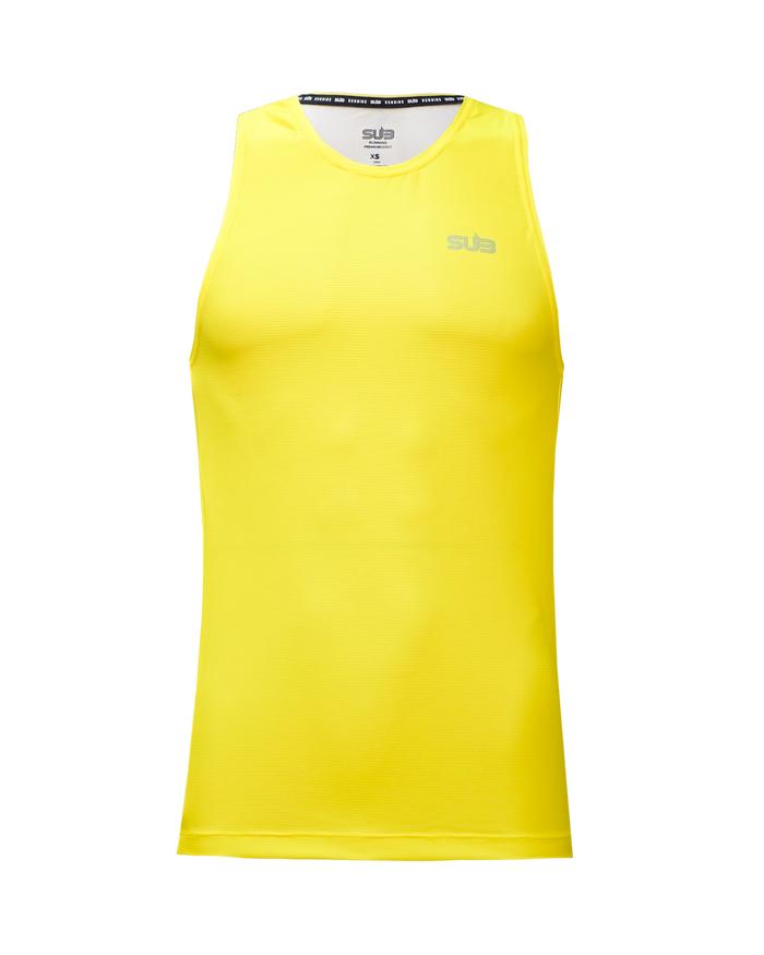 Gambar Jersey Running Tank Basic Man - Yellow, XS dari Sub Jersey undefined Tokopedia