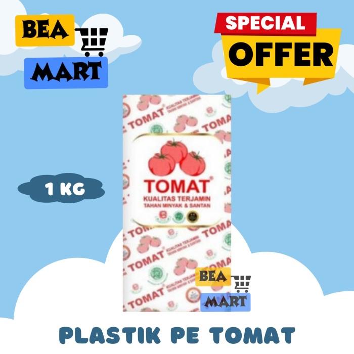 Gambar Plastik PE Tomat 15x30 1kg | Kantong Gula Es Batu 1 kg | Isi 250gr dari Bea Mart_NEW undefined Tokopedia