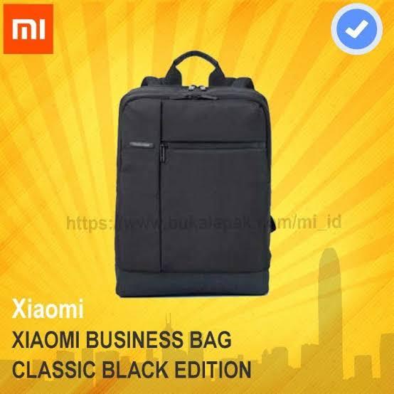 Gambar Xiaomi Bag Original Classic Business Backpack Tas Xiaomi Laptop Ransel - GENERASI 1 dari Toko518 undefined Tokopedia
