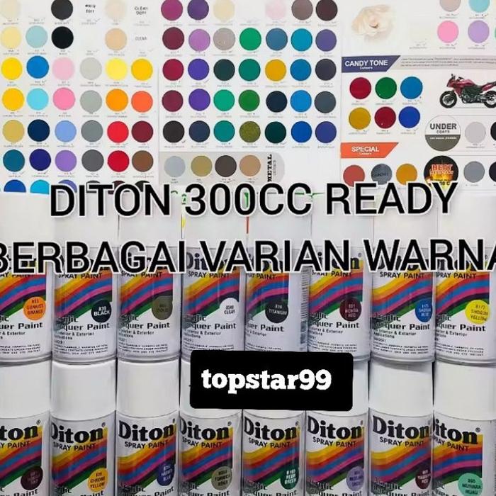 Gambar Update Khusus Diton 300cc Pilok Cat Semprot Ready Berbagai Warna Black - IVORY 815 dari mujuratshop undefined Tokopedia