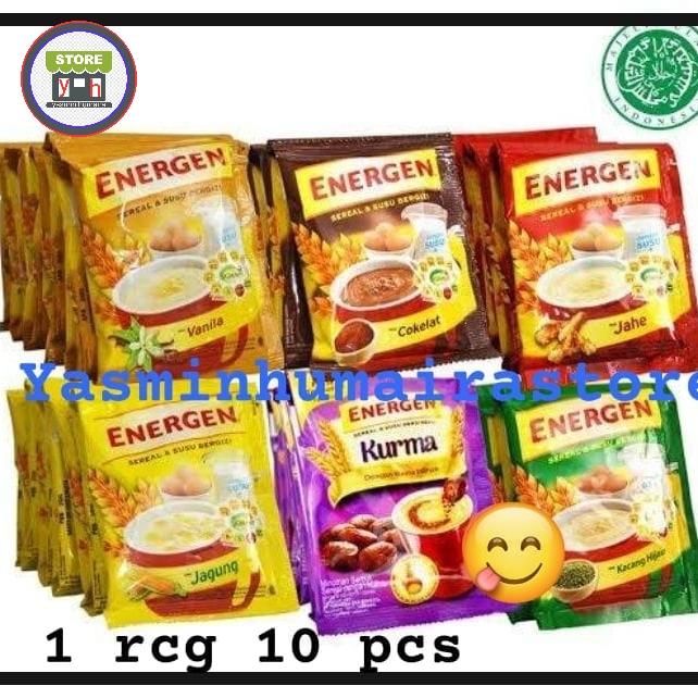 Gambar ENERGEN SEREAL  RENCENG ALL VARIANT dari milkahumaira300 undefined Tokopedia
