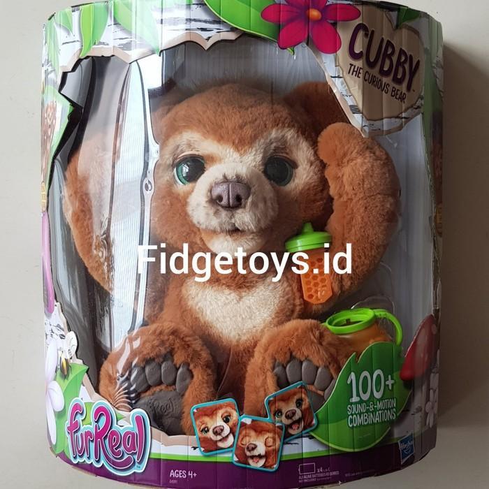 Gambar Boneka Furreal Cubby The Curious Bear Interactive Plush Toy Best dari Happy_Doll undefined Tokopedia