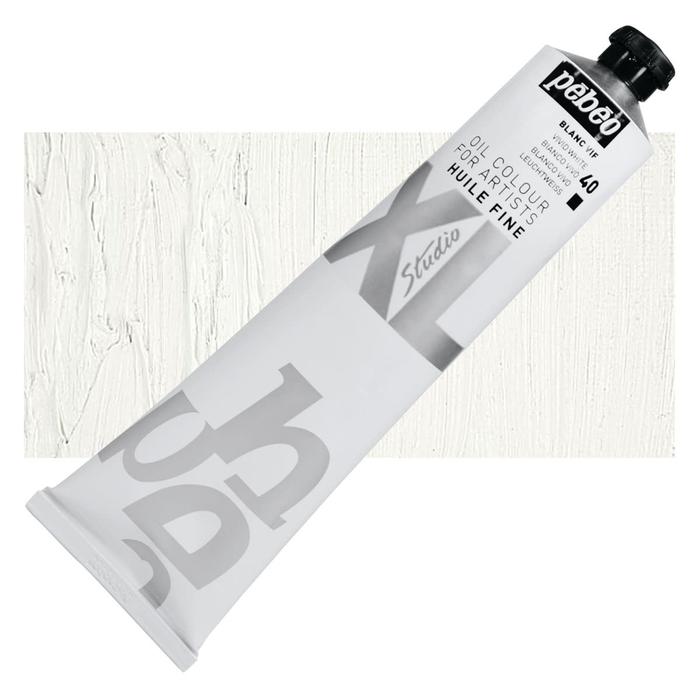 Gambar Cat Minyak Pebeo Studio XL Fine Oil Paint 200 ml Tube Paint Color 2/2 - VIVID WHITE dari Artemedia_NEW undefined Tokopedia