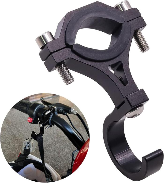 Gambar Kait Hook Cantolan Aluminium Stang Sepeda Motor Kursi Roda Stroller - Single Hitam dari Lbagstoremall undefined Tokopedia