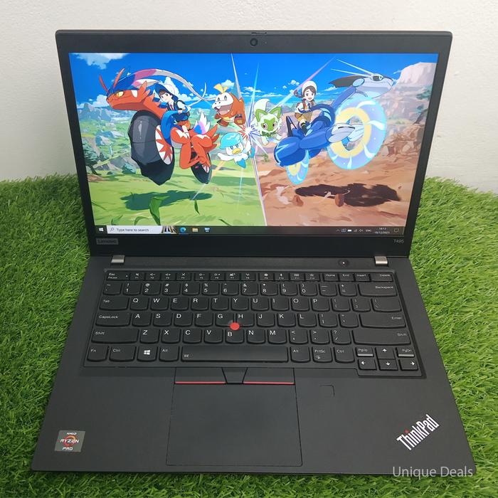 Laptop Lenovo Thinkpad T495 AMD RYZEN PRO 14 inch T495 5PRO 3500U, RAM  SSD 128 di Unique Deals Tokopedia