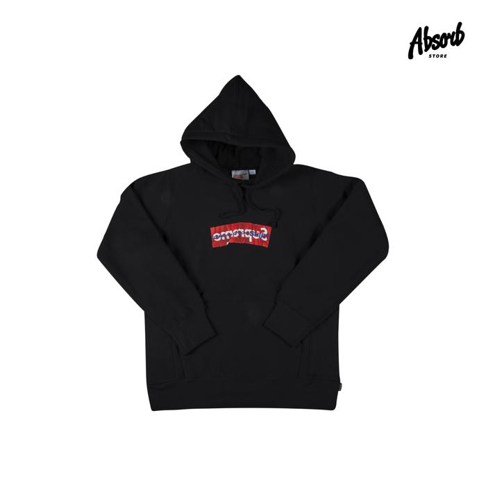 Jual Supreme x Comme Des Garcons “SHIRT Box Logo” Hoodie (Black